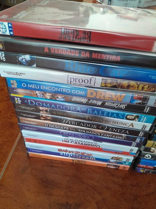 Conjunto de DVD Novos e usados