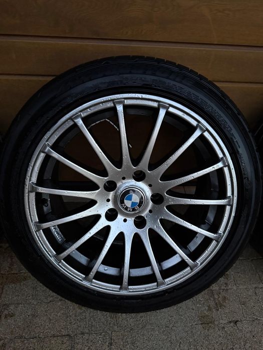 Felgi 17" 5x120 multispoke (wzór a'la Styling 73) BMW E46/E36+opony letnie 225/45 R17