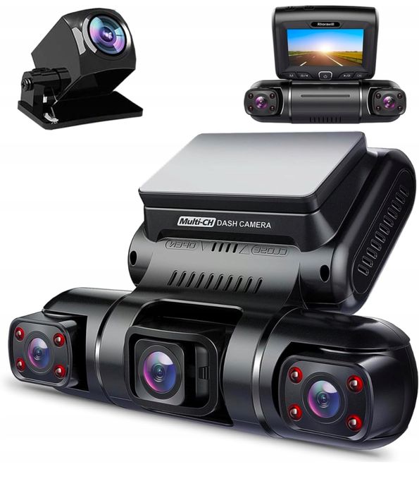 Wideorejestrator samochodowy Phorawill 4 obiektywowy