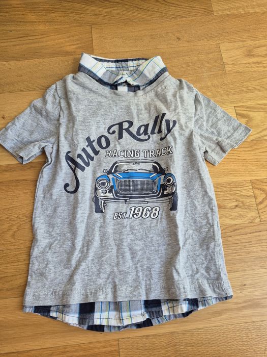 paka 6 koszulek t-shirt chłopięca 116 cm