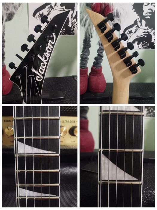 Jackson JS22 Dinky Arch Top White