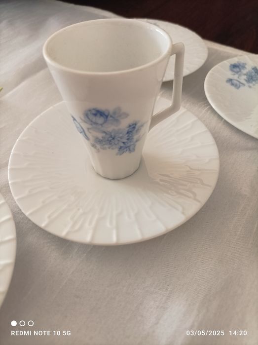 Chavenas de café Vista alegre