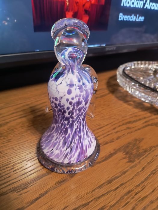 Anioł szklany - figurka