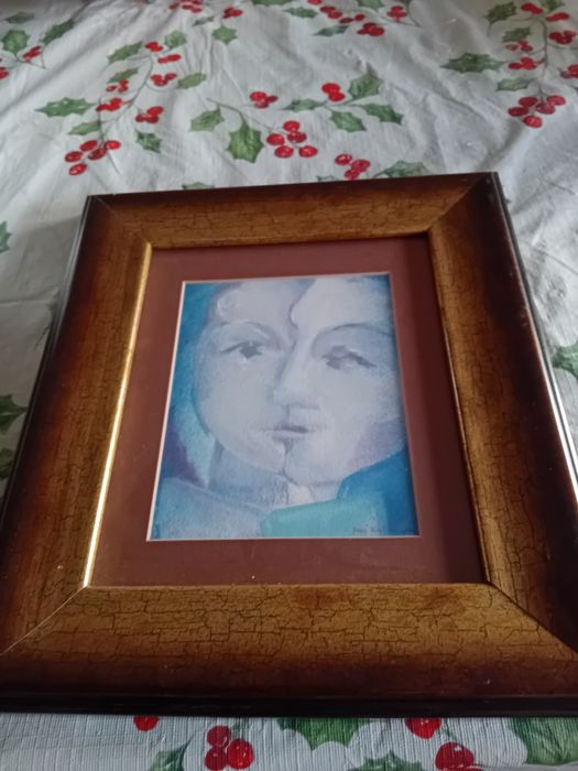 Quadro original de José ralha. 25cm por 30cm.