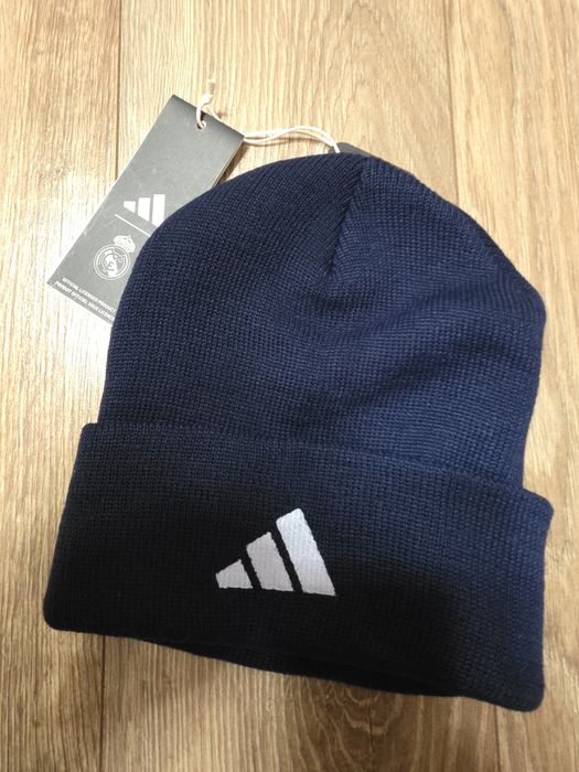 Męska, licencjonowana czapka Real Madrid Woolie (Beanie) IY0456