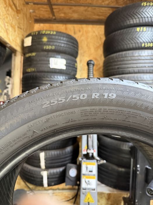 255»50 р19 Michelin ram flat.
