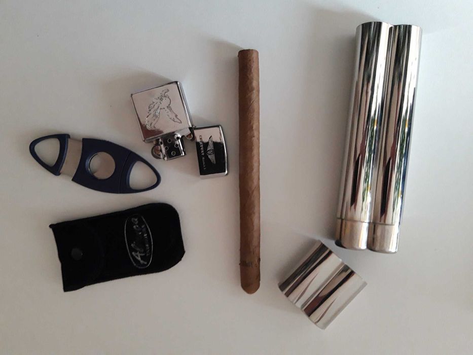 Conjunto/Kit Cigarros Charutos - Artigo NOVO.