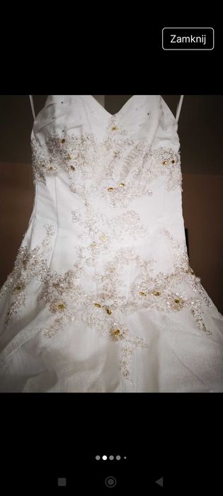 Suknia ślubna rozmiar M