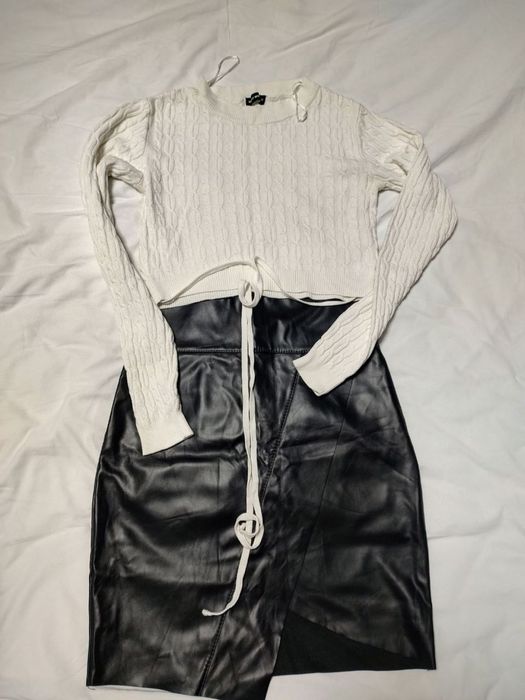 Юбка еко кожа р 44-46