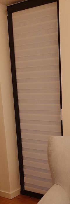 3 rolety dzień noc night & Day białe, 2 szt na balkon
