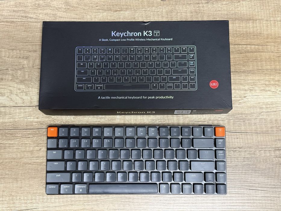 Keychron K3 V2 механічна клавіатура Red свічі повний комплект