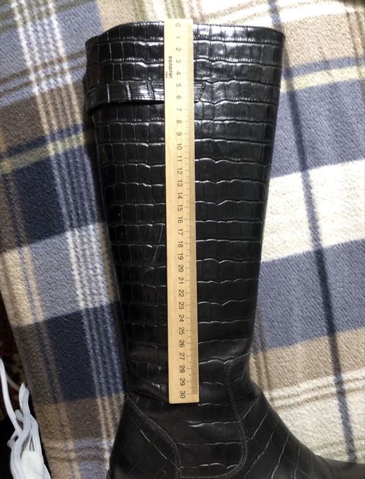 Сапоги Giardini кожанные