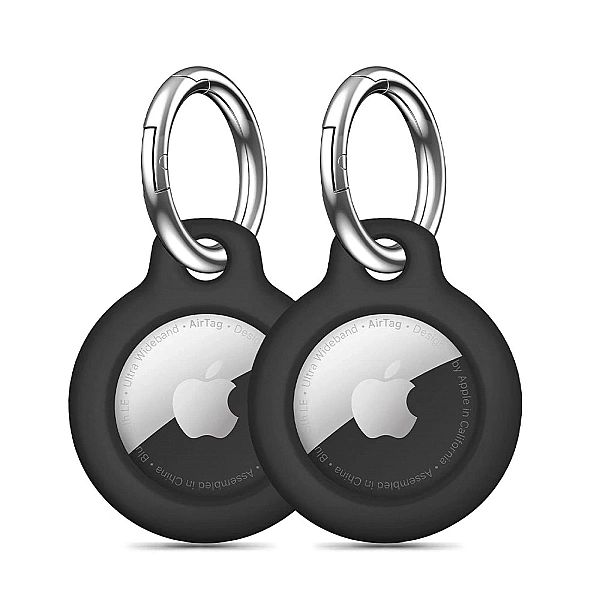 Etui Tech-Protect Rough 2-pack na Apple AirTag - czarne