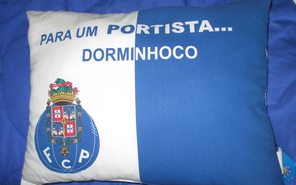 Almofada + cachecóis FCP