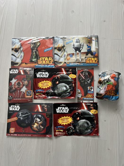 Повітряні кульки з героями Star Wars та іншими героями