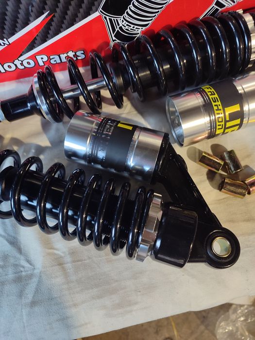 Амортизаторы задние 345 мм газо масляные Дельта Альфа Мустанг Сабур