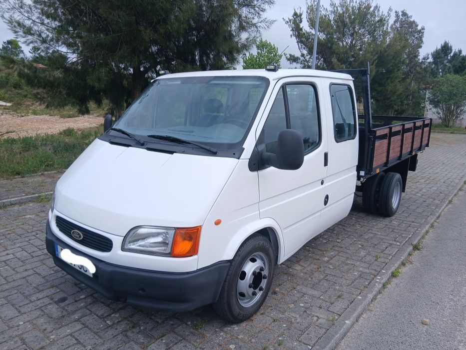 Ford transit 2.5d cabine dupla 7 lugares
