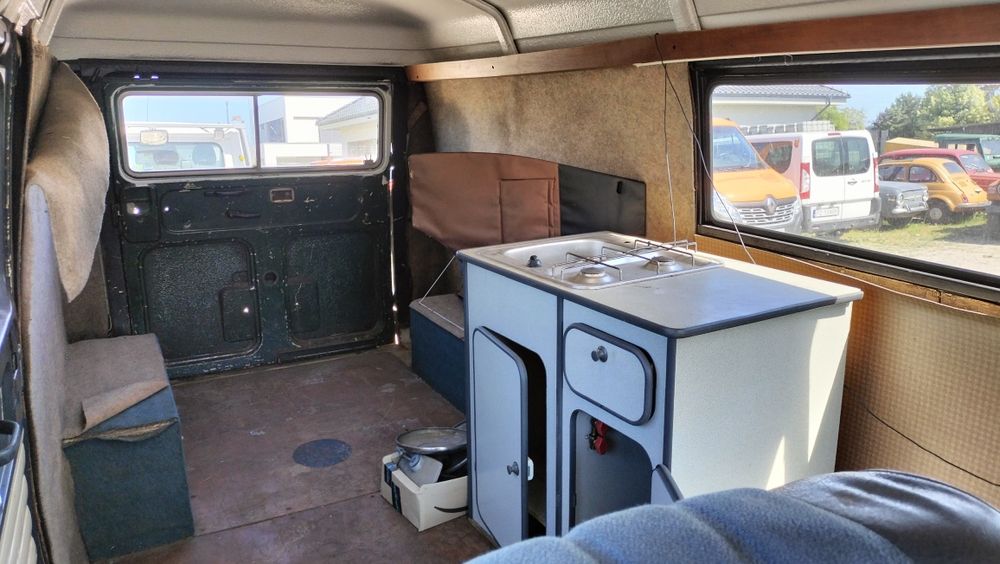 Mercedes W206L projekt CAMPER kamper food truck