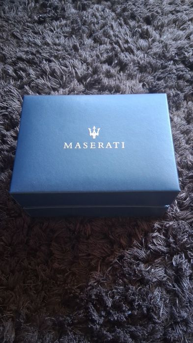 Relógio Maserati Traguardo Azul Cronógrafo –Novo + Caixa e Fatur