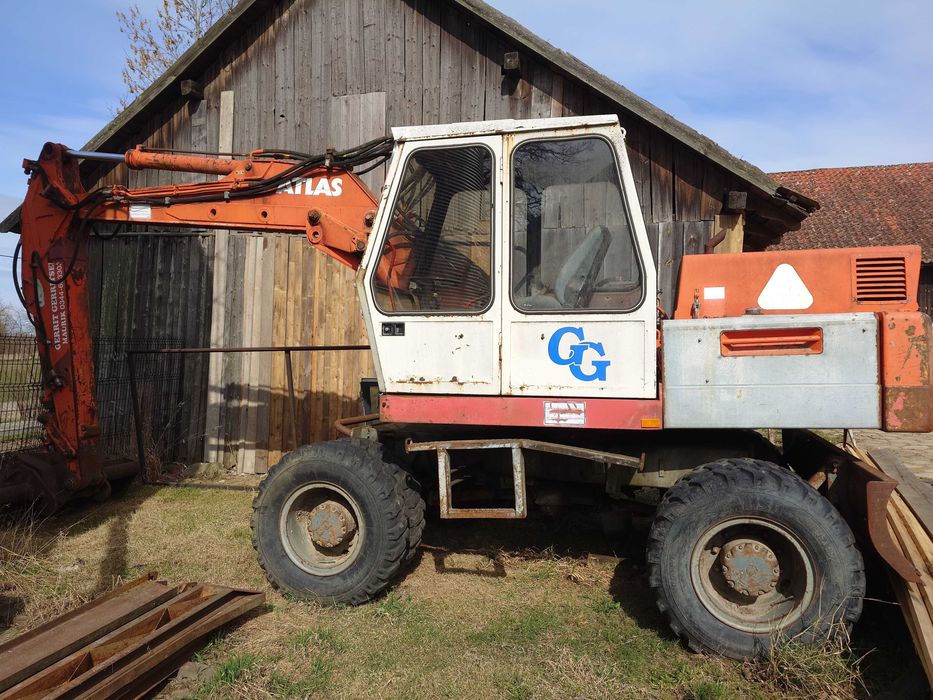 Koparka Atlas 1302 D (nie 1304) silnik Deutz