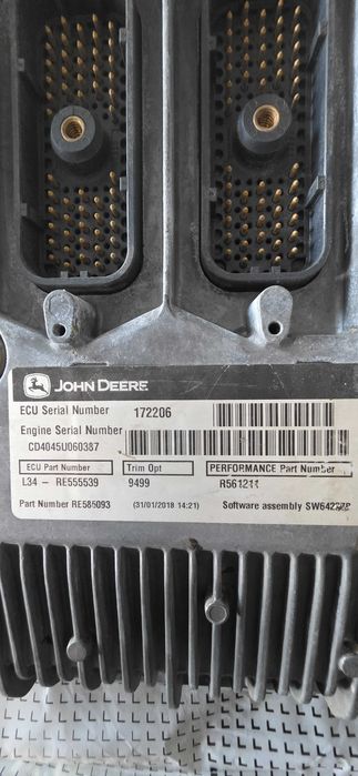 ECU John Deere  Liebherr L538,L546 - Komputer Silnika RE 555539