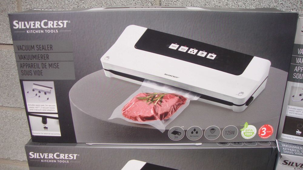 вакууматор SilverCrest вакуумний пакувальник упаковщик вакуматор