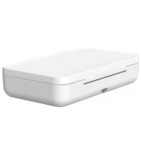 Esterilizador UV e Carregador Sem Fios Qi Samsung com Tampa Magnetica