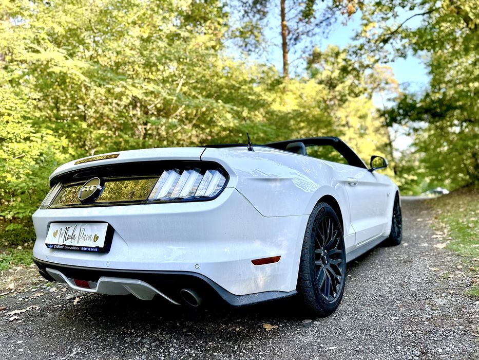 Auto do ślubu MUSTANG cabrio wesele samochód wynajem slub Mielec