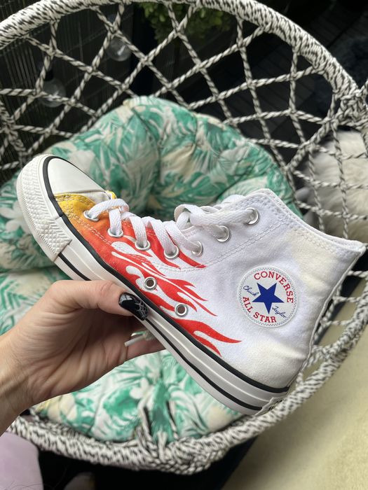 Converse flames trampki