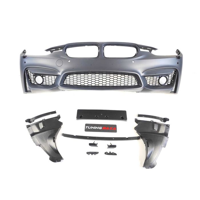 Бампер передній BMW 3-Series F30/F31 (2011-2019) в стилі М3 під ПТФ