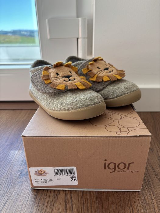 Pantufas Igor leão 26