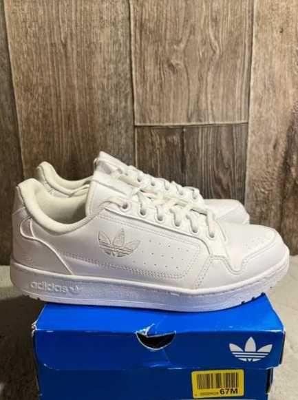 Białe buty trampki tenisówki Adidas Originals NY 90 42