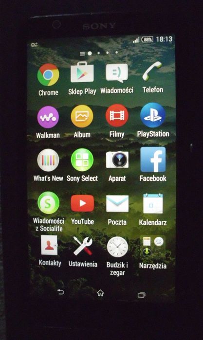 Sony XperiaE4 działa w każdej sieci...