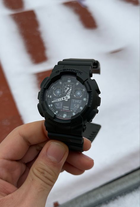 Оригінал Casio G-Shock GA-100 військові зелені хакі камо army green