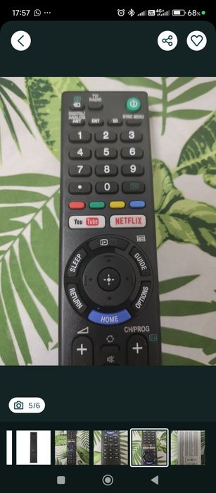 Comando para TV  SONY SMART TV, Novo C/ 2 anos garantia