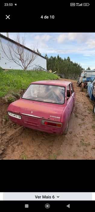 Vendo 2 Datsuns 1000, com documentos 
Mecânica completa 
Preço