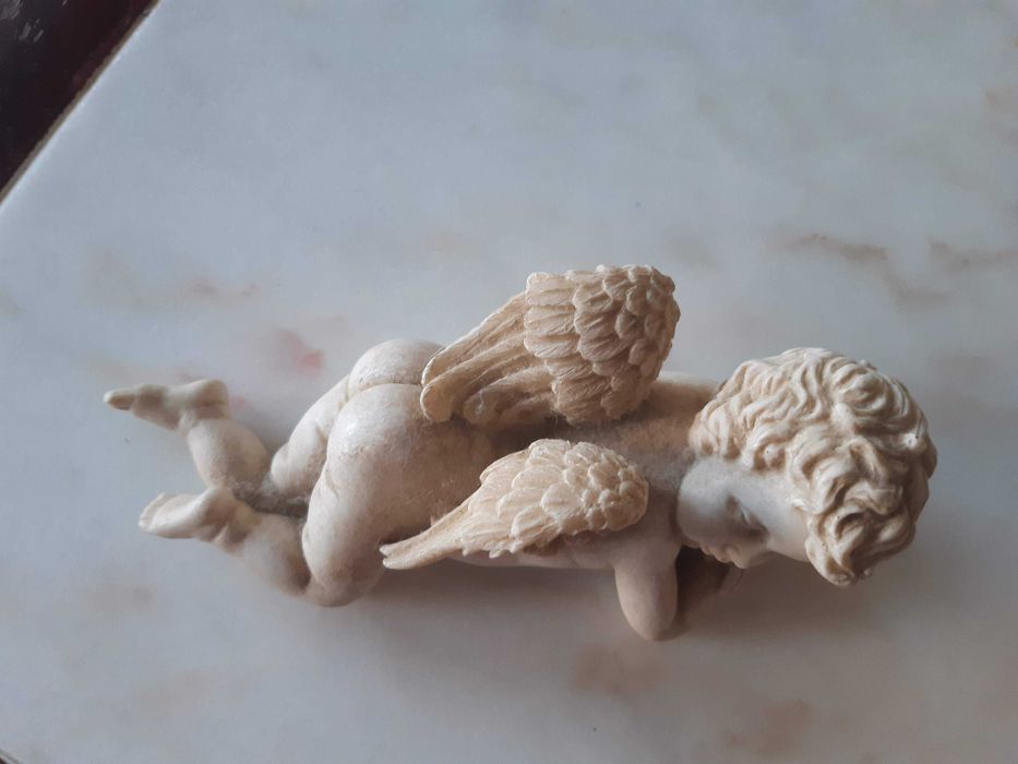 Anjo deitado, 17,5cm, vintage