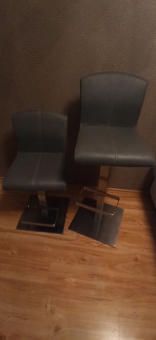 Hokery 2 sztuki szary