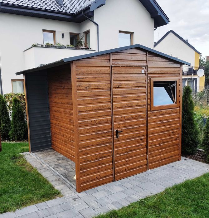 Domek Narzędziowy z Wiatką w cenie HIT