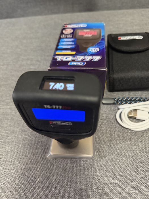 Толщиномер-TG-777-Pro-Profiline.(Fe+Zn+MFe металлы, 2 дисплея работа с