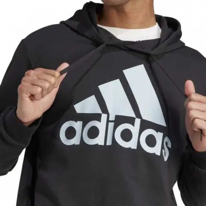 !!! РОЗПРОДАЖ !!! Костюм чоловічий чорний ADIDAS BIG LOGO IJ8555