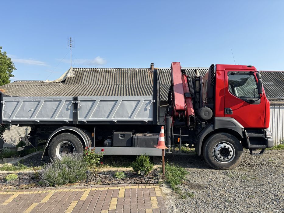 Кран маніпулятор самоскид під ключ монтаж встановлення сертифікація