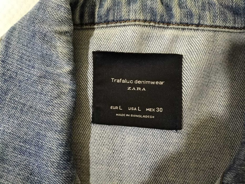 Casaco de ganga da Zara