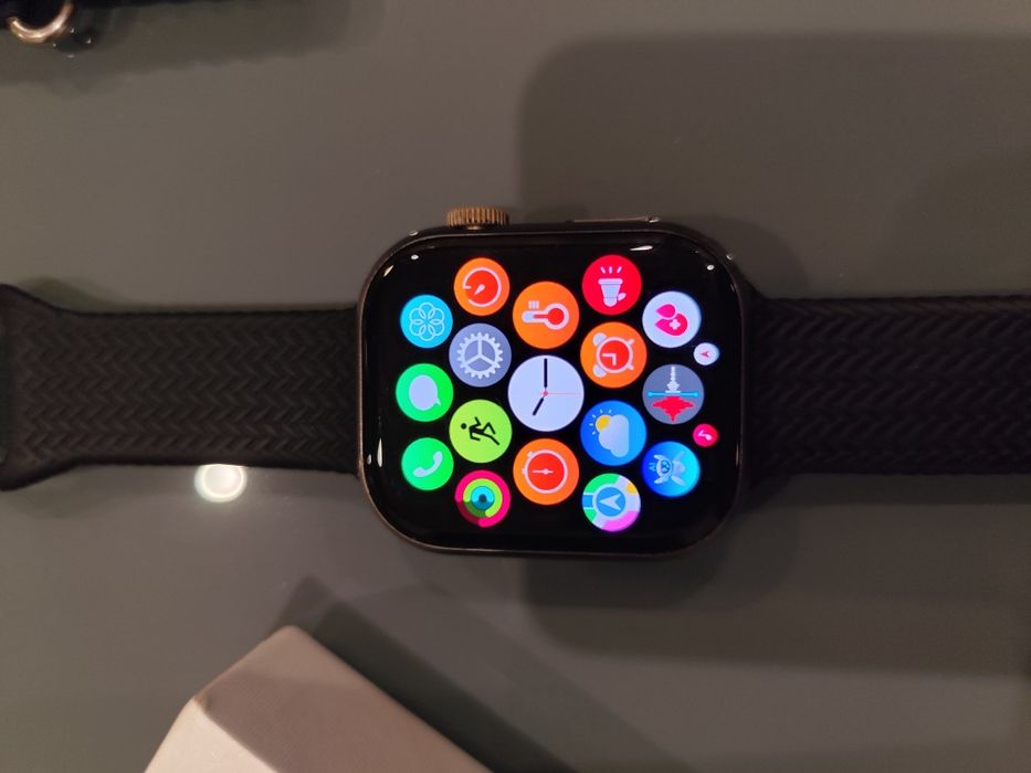 Smartwatch HK9 Pro Plus com 6 pulseiras (similar ao Apple Watch)