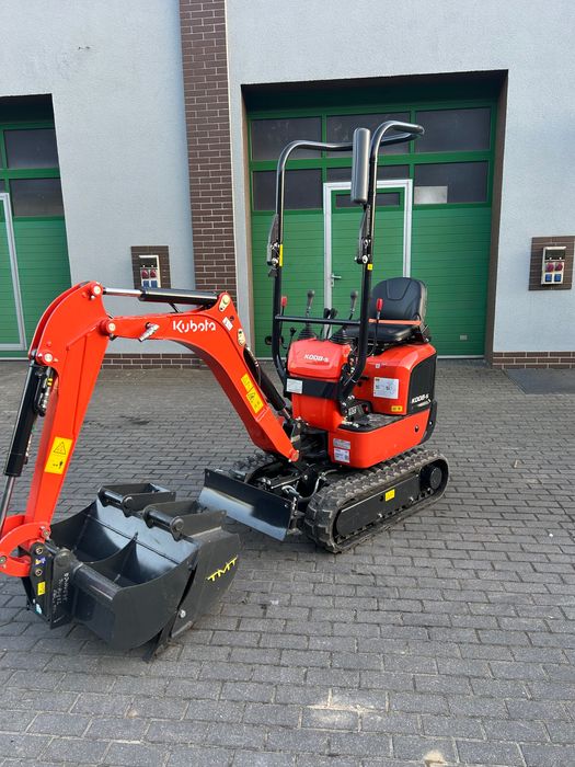 Wynajem Minikoparka Kubota KX008