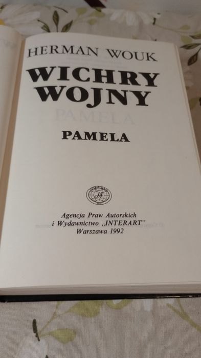 Wichry wojny. Pamela. Herman Wouk
