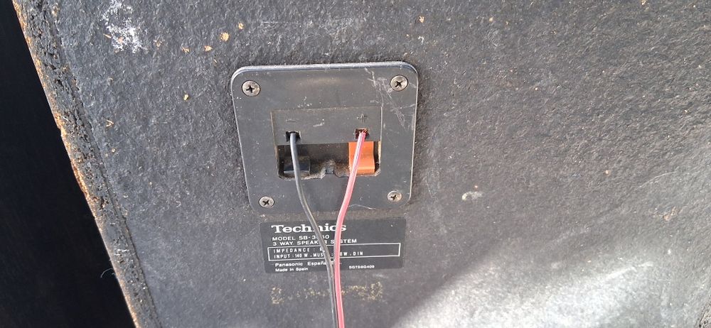Colunas de som Technics