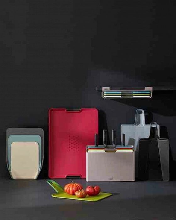 Deska XL Cut&Carve Plus, czerwona / Joseph Joseph