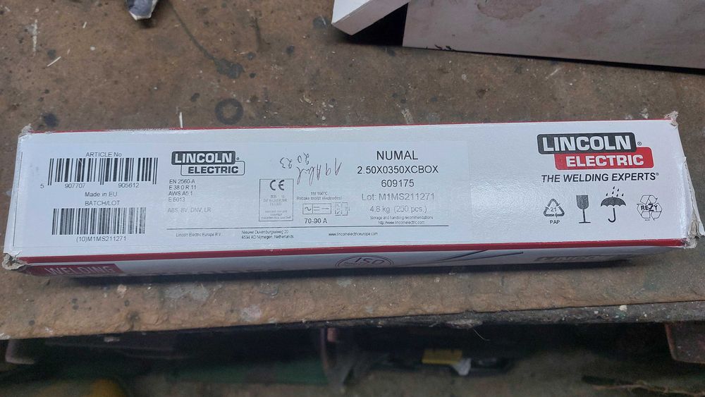 Lincoln Electric Eletrodo Rutílico NUMAL 6013