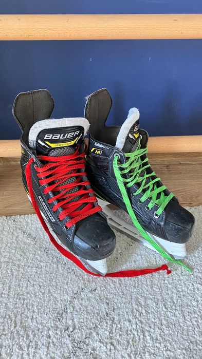 Łyżwy hokejowe Bauer Supreme M1 dla dziecka